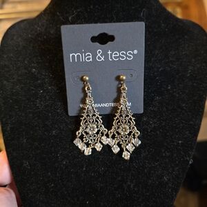 Gold Chandelier Earrings